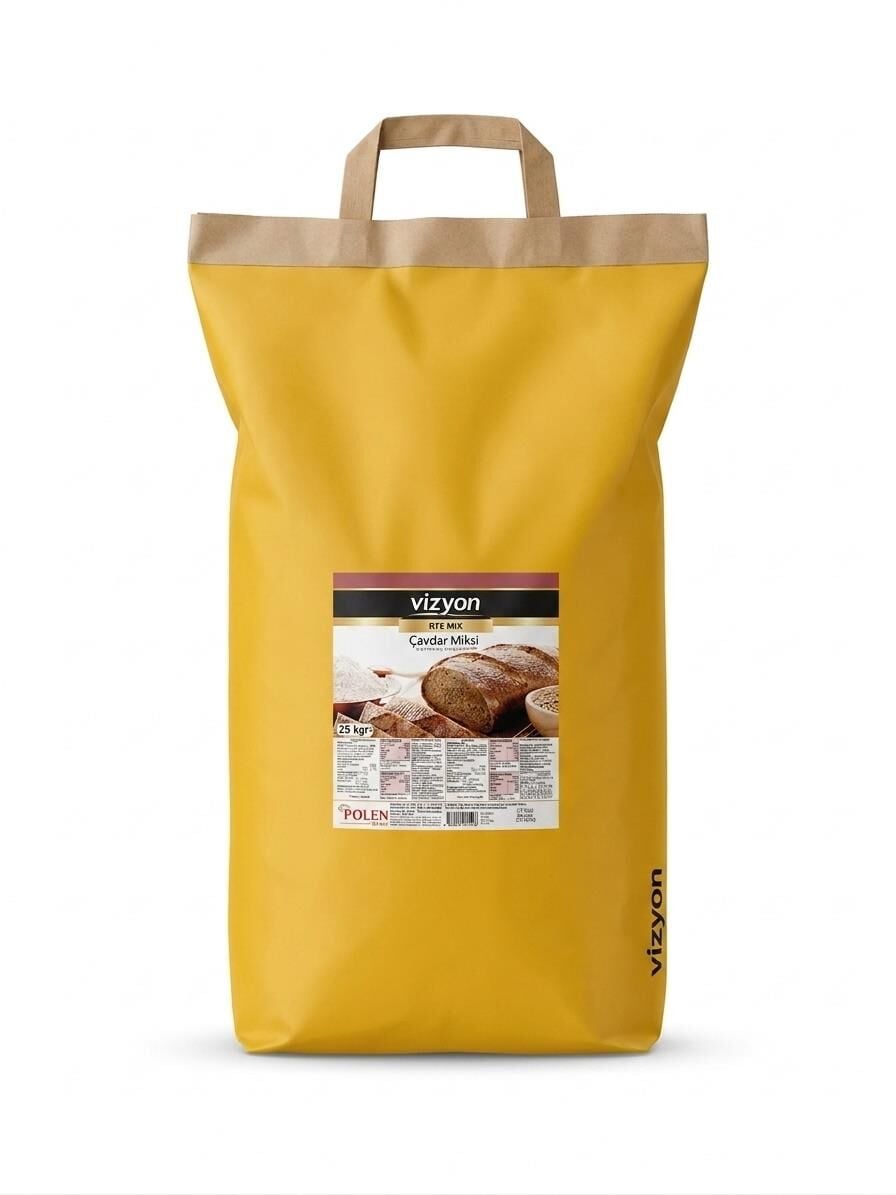 VİZYON ÇAVDAR EKMEĞİ MİKSİ (25 KG.)