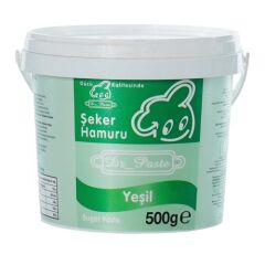 Dr Paste Şeker Hamuru  500 gr - Yeşil