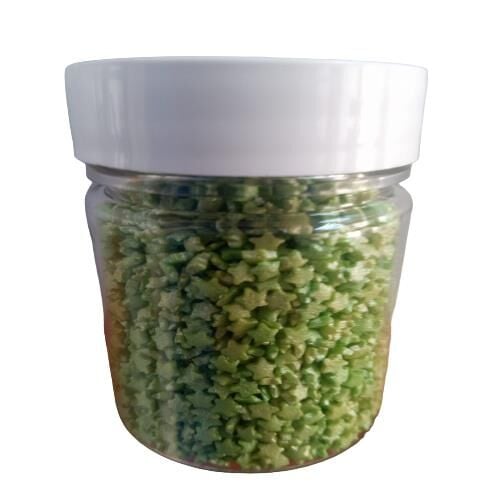 DEKORATİF BONCUK YILDIZ ŞEKER YEŞİL 40 GR (PASTALND)
