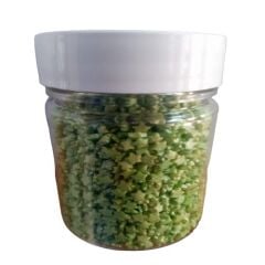 DEKORATİF BONCUK YILDIZ ŞEKER YEŞİL 40 GR (PASTALND)