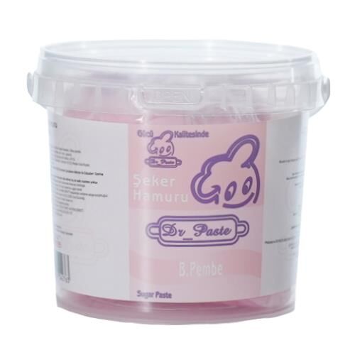 Dr Paste Şeker Hamuru  500 gr - Bebek Pembe
