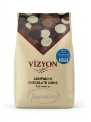 Vizyon Select Bitter Pul Çikolata Kokolin 2,5 Kg