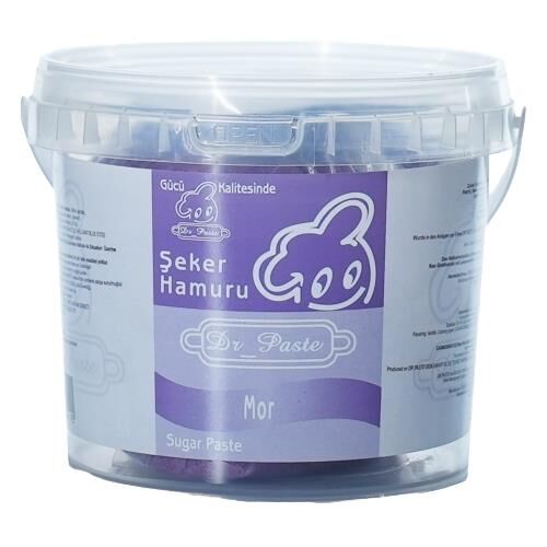 Dr Paste Şeker Hamuru  500 gr - Mor