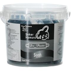 Dr Paste Şeker Hamuru  500 gr - Siyah
