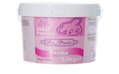 Dr Paste Şeker Hamuru  2,5 kg - Pembe