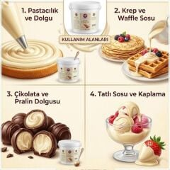 ELİT PASTACI BEYAZ EZME PRALİN FINDIK 11 KG