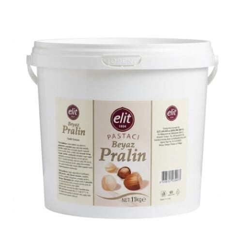 ELİT PASTACI BEYAZ EZME PRALİN FINDIK 11 KG