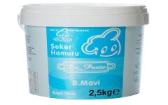 Dr Paste Şeker Hamuru  2,5 kg - Bebek Mavi