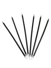 Siyah Uzun Pasta Mumu 20 cm