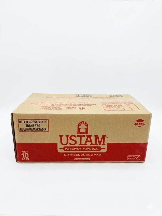 USTAM KREMA AMAÇLI BİTKİSEL SUSUZ YAĞ – 10 KG