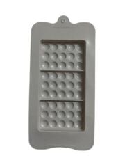 SİLİKON ÇİKOLATA KALIBI KARE 21*11 CM