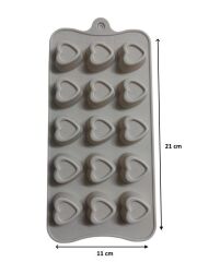 SİLİKON ÇİKOLATA KALIBI KALP 21*11 CM