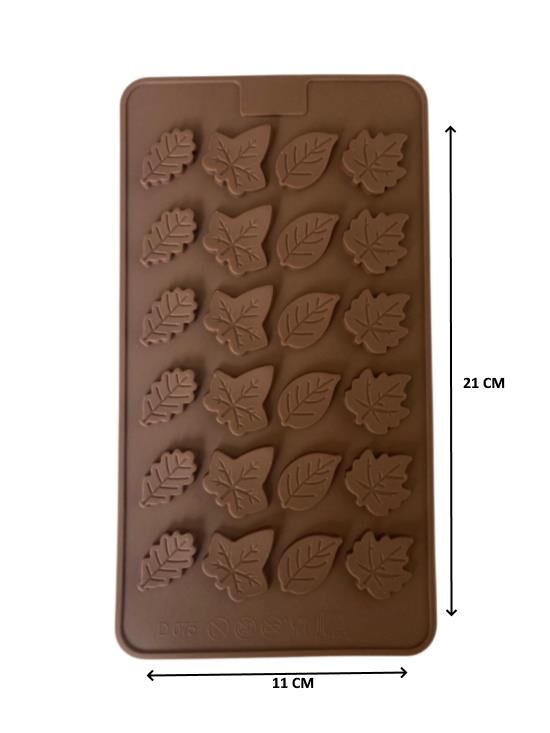SİLİKON ÇİKOLATA KALIBI YAPRAK 21*11 CM