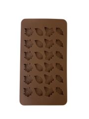 SİLİKON ÇİKOLATA KALIBI YAPRAK 21*11 CM