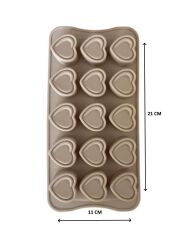 SİLİKON ÇİKOLATA KALIBI KALP 21*11 CM