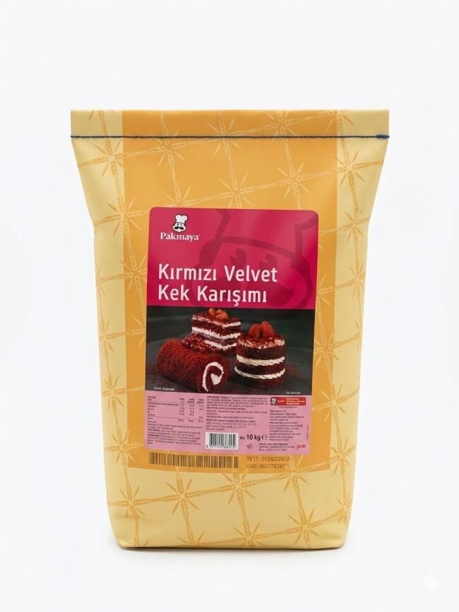 Pakmaya Kırmızı Velvet (Red Velvet) Kek Karışımı 10 kg