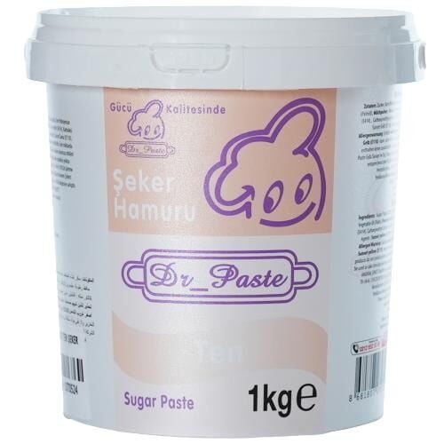 Dr Paste Şeker Hamuru 1 Kg - Ten