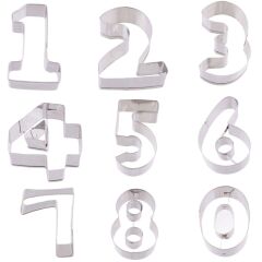 Rakamlar Set Kurabiye Kalıbı