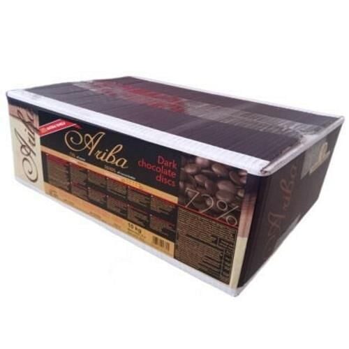 ARIBA BİTTER (PUL) ÇİKOLATA % 72 (10 kg)