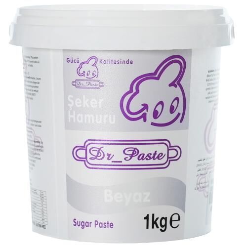 Dr Paste Şeker Hamuru 1 Kg - Beyaz