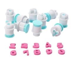 Rakam Pasta Süsleme Kalıpları Kopat