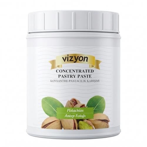 VİZYON KONSANTRE ANTEP FISTIK PASTACILIK KARIŞIMI 1 KG
