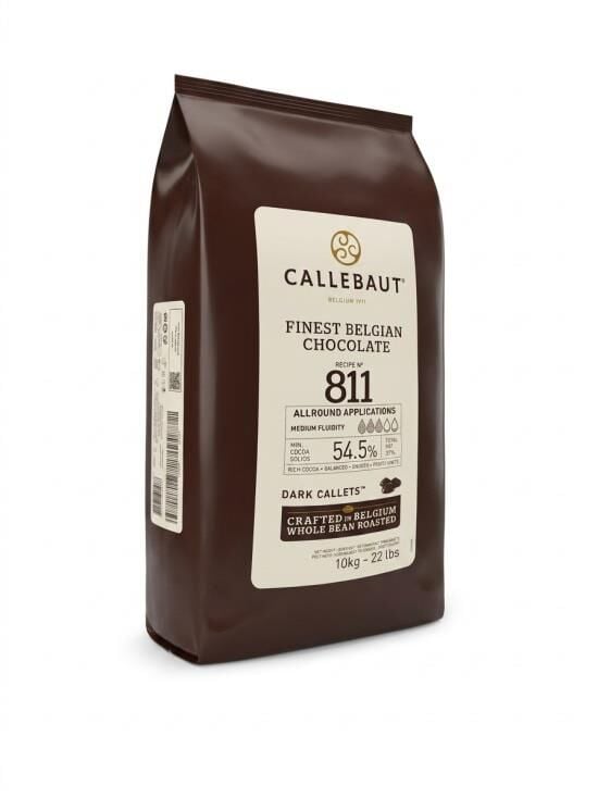 CALLEBAUT 811 BİTTER PUL ÇİKOLATA – 10 KG