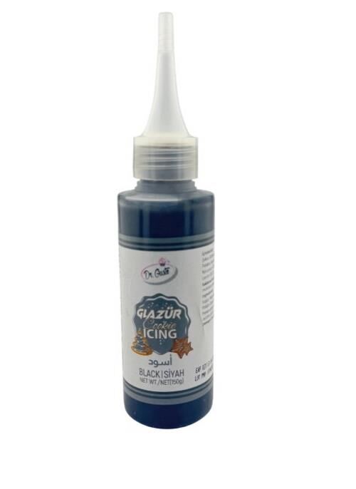 DR. GUSTO GLAZÜR SİYAH - 150 GR