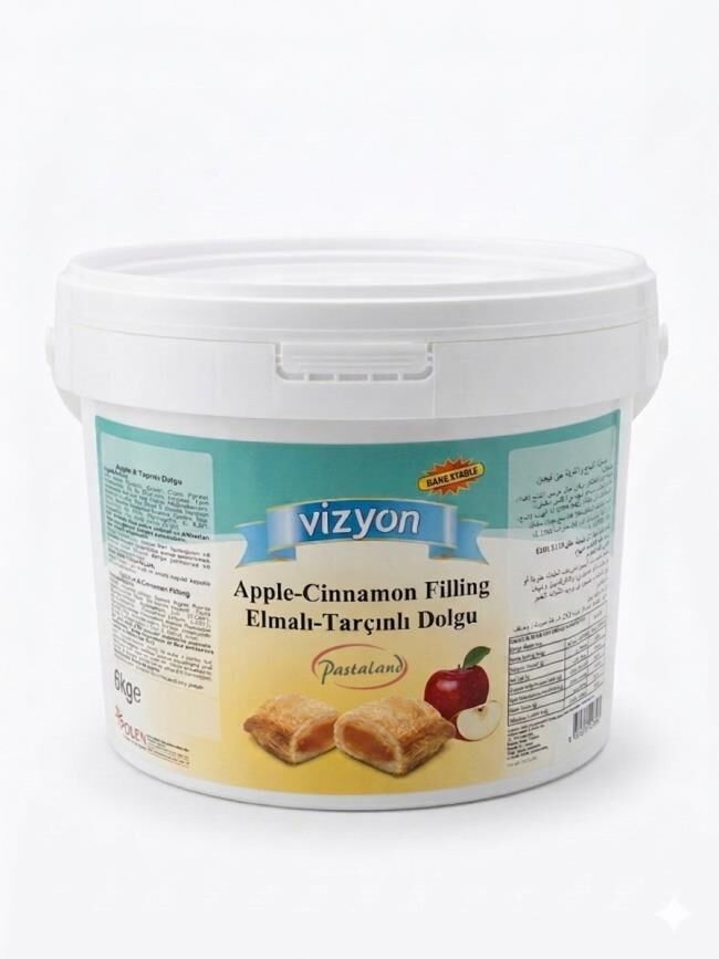 VİZYON ELMALI TARÇINLI DOLGU KREMASI (6 KG)