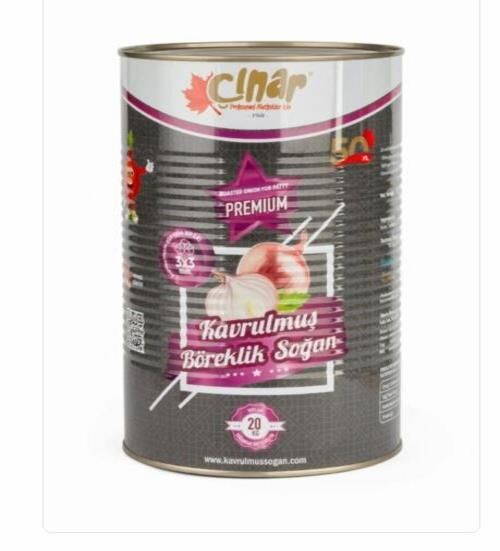 ÇINAR SOĞAN KONSERVE MOR  (5KG)