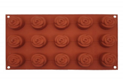 Silikomart sf074 Küçük Gül Kek Kalıbı