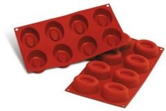 Silikomart sf085 Büyük Oval Savarin Kek Kalıbı