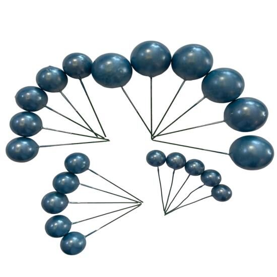 PASTA SÜSLEME TOPU YALDIZLI LACİVERT