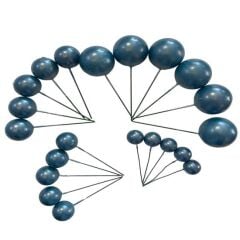 PASTA SÜSLEME TOPU YALDIZLI LACİVERT