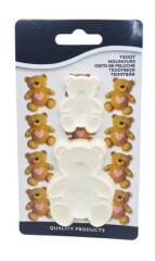 Şeker Hamuru Kalıbı Ayı 2 Li