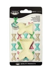 Şeker Hamuru Kalıbı Deniz Kızı Kuyruğu Baskı Seti 2 Li