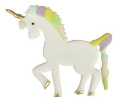 Şeker Hamuru Kalıbı Unicorn Plastik Kesici