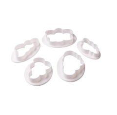 Şeker Hamuru Kalıbı Bulutlar Plastik Kesici 5 Li