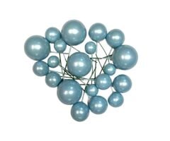 PASTA SÜSLEME TOPU YALDIZLI MAVİ