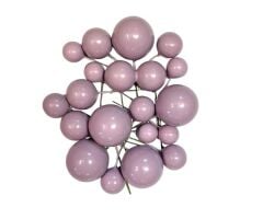 PASTA SÜSLEME TOPU MAT LİLA
