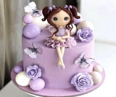 PASTA SÜSLEME TOPU MAT LİLA