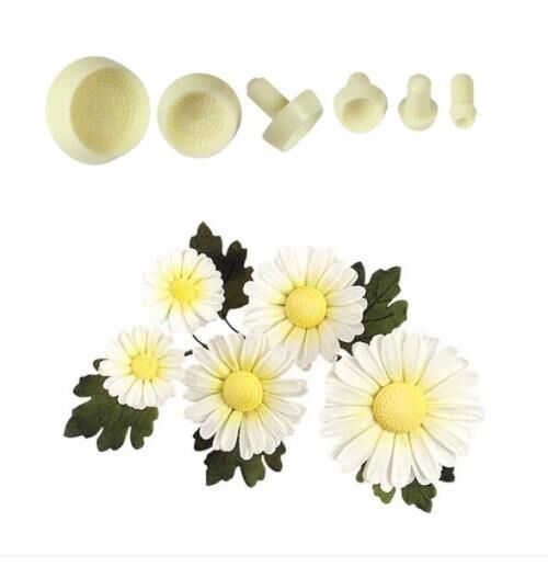 Şeker Hamuru Kalıbı Çiçek Tomurcuk Kesici 6 Lı