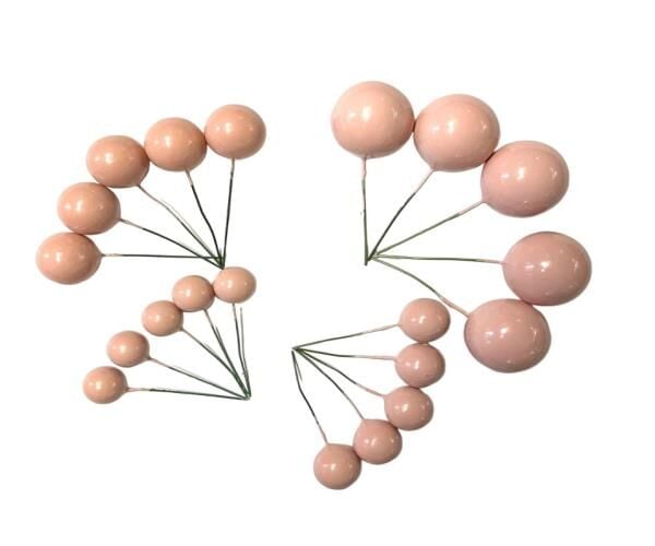 PASTA SÜSLEME TOPU MAT PUDRA PEMBE