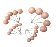 PASTA SÜSLEME TOPU MAT PUDRA PEMBE