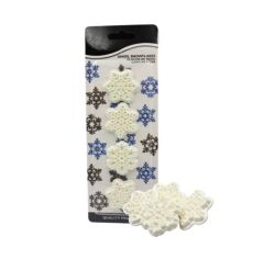 Şeker Hamuru Kalıbı Kar Taneleri Plastik Kesici 4 Lü