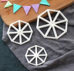 Şeker Hamuru Kalıbı Flama Kesici 3 Lü