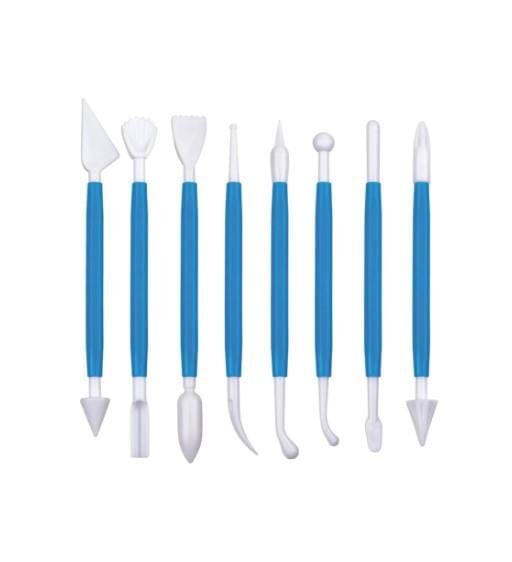 Marzipan Set Şeker Hamuru Şekillendirici 8 Parça