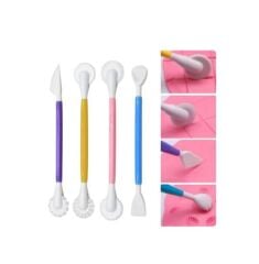 Marzipan Set Şeker Hamuru Şekillendirici Oyma 9 Parça