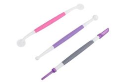 Marzipan Set Şeker Hamuru Şekillendirici Oyma 3 Parça