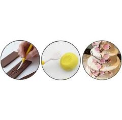 Marzipan Set Şeker Hamuru Şekillendirici 8 Parça